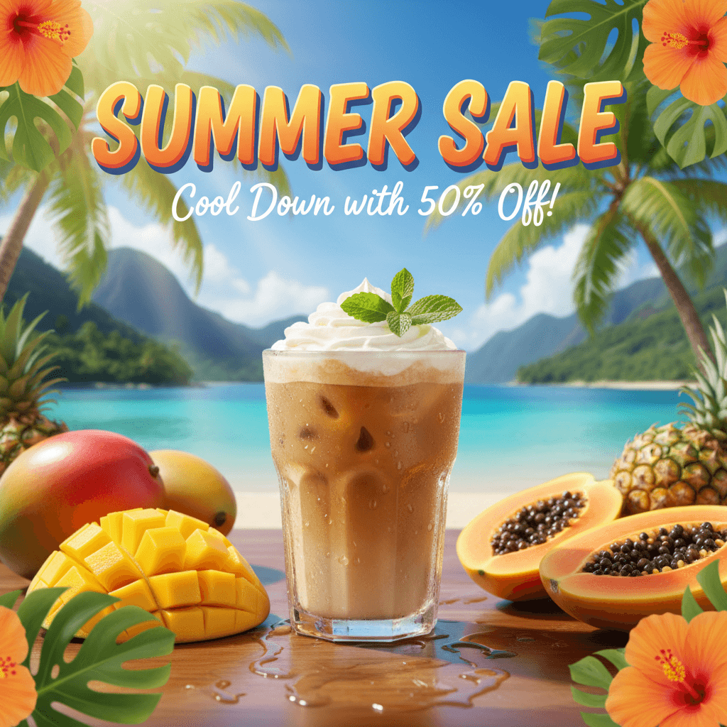 Example campaign image generated from chat